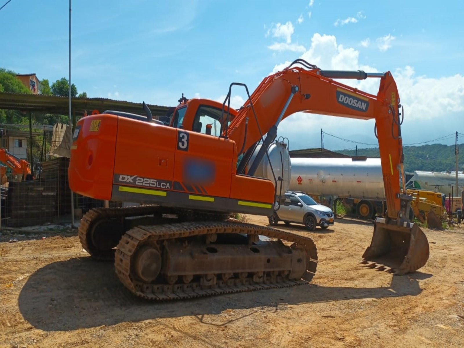 Excavadora usada 2021 DOOSAN DX225LCA tm0827 partequipos express