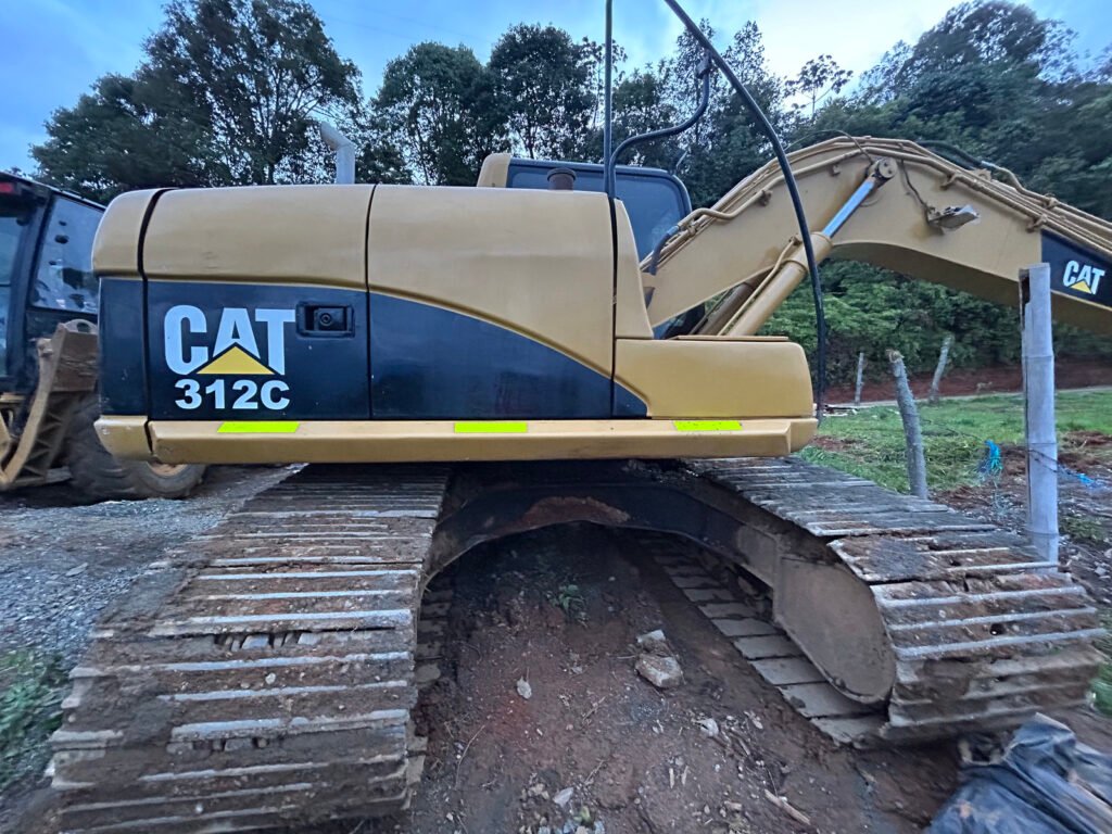 excavadora usada 2001 caterpilar 312 c tm1211 partequipos express